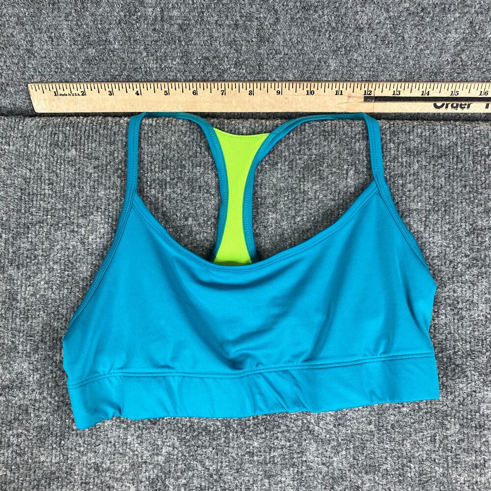 C9 Champion Sports Bra Womens‎ Small Blue Racerback Mesh Lined Workout